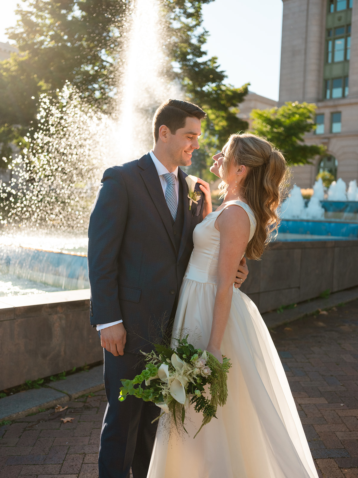 Duluth, MN Courthouse Elopement. Hayley + Jon planned the most unique courthouse day.